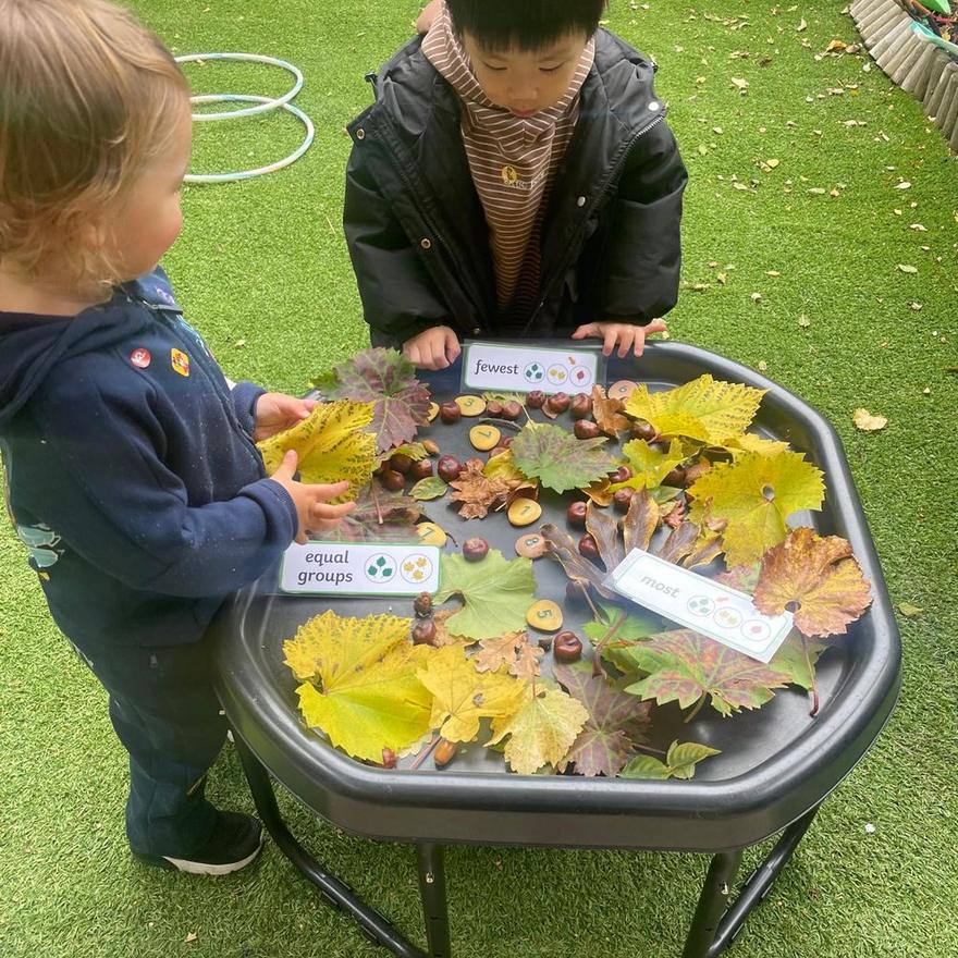 Maths outdoors